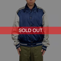 【USED】90's EURO Levi’s Satin Varsity Jacket Made in Italy