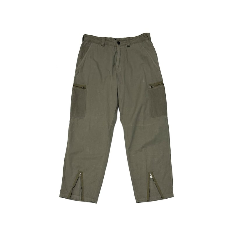 USED】00's STUSSY Mixed Fabric Ripstop Flight C