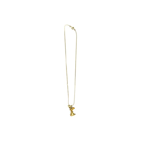 【BOOMBABA BOUTIQUE】(No.14) Bunny Pendant Necklace Gold-filled