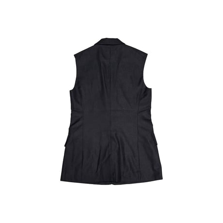 【DEAD STOCK】90's Veronique Branquinho 1B Sleeveless Tailored Jacket