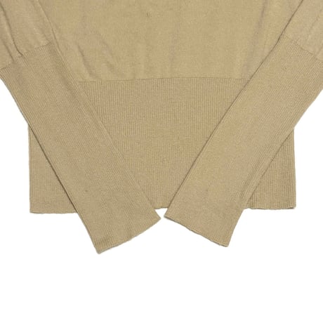 【USED】00's HERMÈS by Jean Paul Gaultier Repaired Cashmere Knit