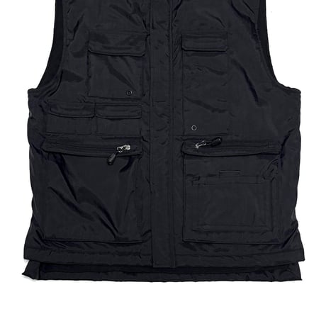 【USED】90's-00's GAP Tactical Nylon Vest Black