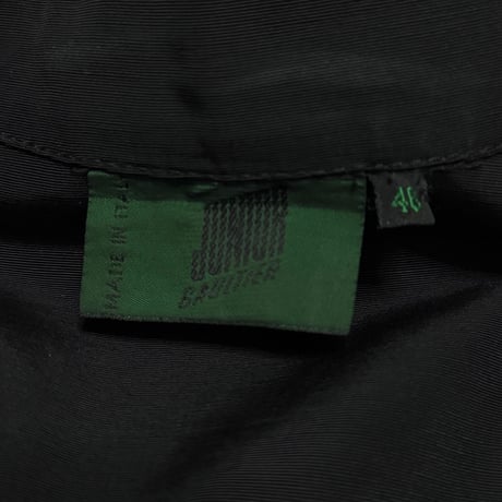 【USED】90's JUNIOR GAULTIER Peplum Trucker Jacket Black