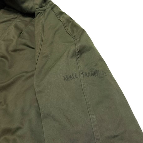 【USED】80's French Army M64 Field Parka with Removable Boa Liner Olive