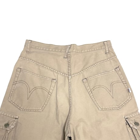 【USED】90's HYSTERIC GLAMOUR Duck Canvas Wide Cargo Shorts