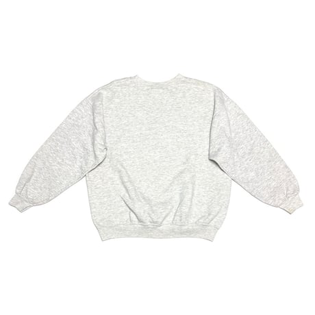 【USED】90's Robert J. May Black Labrador Retriever Art Sweatshirt Gray