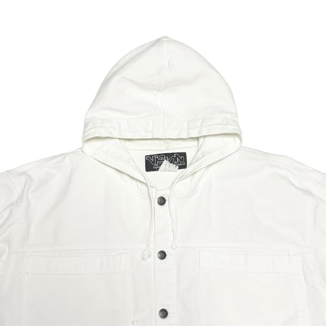 【USED】90's VISION Sports Gear 4-Pocket Cotton Snow Parka White