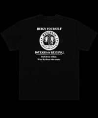 Reiginal 10th Anniversary T-Shirts / Black