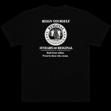 Reiginal 10th Anniversary T-Shirts / Black