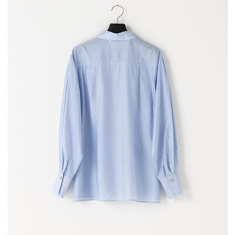 【Mewl】SHEER CURVY SHIRT[M264-18167]