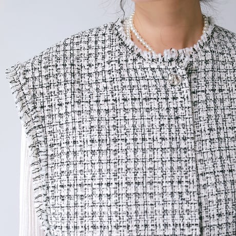 【CHIGNON】[4866-609BZ] ﾐﾆﾏﾙﾂｨｰﾄﾞﾄﾞｯｷﾝｸﾞｼﾞﾚ