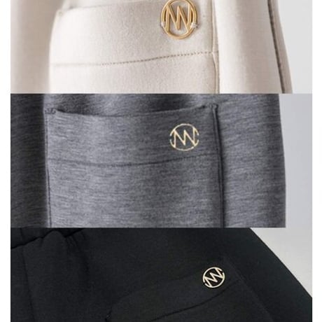 【YENN】[Y264-31136] SPONDISH TUCK PT