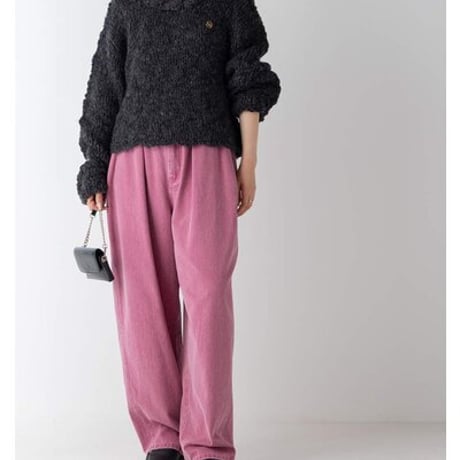 【YENN】[Y264-91130] HAND SLUB MIX PO