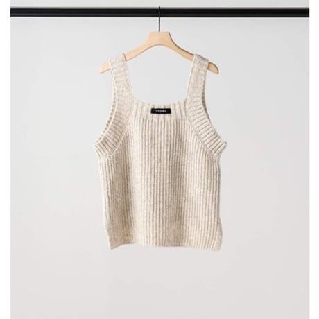 【YENN】[Y264-91131] CHUNKY KNIT VEST