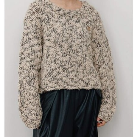【YENN】[Y264-91130] HAND SLUB MIX PO