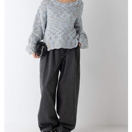 【YENN】[Y264-91130] HAND SLUB MIX PO