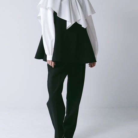 【CHIGNON】[1866-614BZ] ﾊﾝｶﾁｰﾌｶﾗｰBL