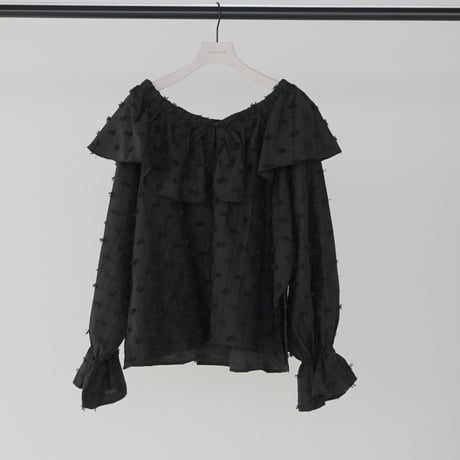 【CHIGNON】[1265-379NH] ｶｯﾄJQﾄﾞﾛｽﾄｶﾗｰBL