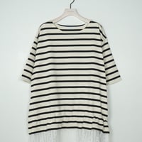 【CHIGNON】[8966-710HP] ﾚｰｽｺﾝﾋﾞﾎﾞｰﾀﾞｰPO