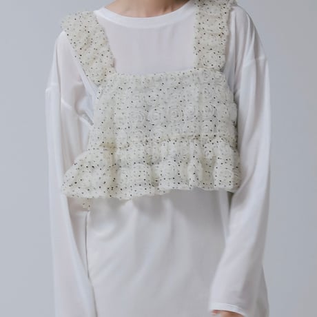 【CHIGNON】[1266-680NH] ﾛｾﾞｯﾄﾄﾞｯﾄﾁｭｰﾙﾋﾞｽﾁｪ