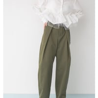 【Mewl】TRENCH CURVY PANTS[M264-38163]