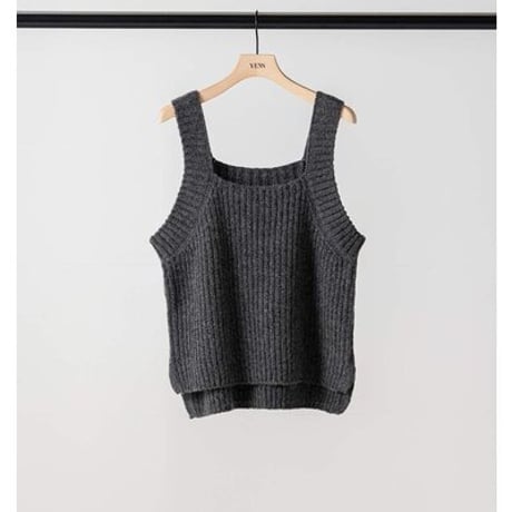 【YENN】[Y264-91131] CHUNKY KNIT VEST