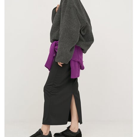 ★追加生産決定商品★【YENN】SHAGGY HALF ZIP JK（納期：10月下旬～11月上旬）[Y254-41126-7]