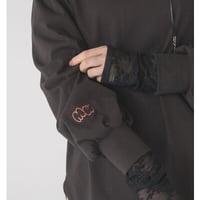 【Mewl】 LACE LONG SLEEVE TOP[M264-88190]
