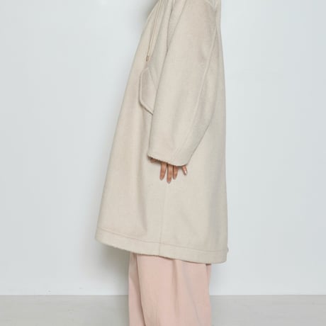 【CHIGNON】[7265-337MK] ｼｬｷﾞｰﾌｰﾃﾞｯﾄﾞｺｰﾄ