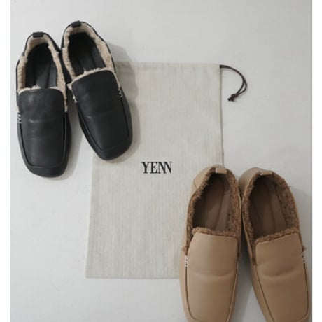 【YENN】[Y264-02143] KIDSKIN SOFT LOAFER