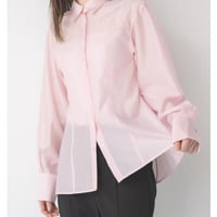 【Mewl】SHEER CURVY SHIRT[M264-18167]