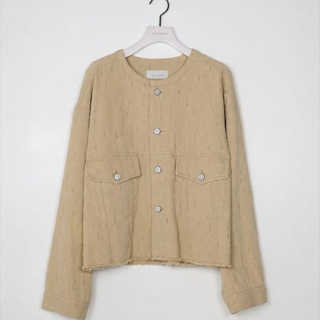 【CHIGNON】[4966-686BL] ｸﾗｯｼｭｸﾛｯﾌﾟﾄﾞJK