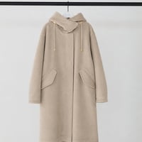 【CHIGNON】[7265-337MK] ｼｬｷﾞｰﾌｰﾃﾞｯﾄﾞｺｰﾄ