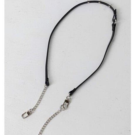 【YENN】[Y264-01142] CHAIN BELT MINI BAG