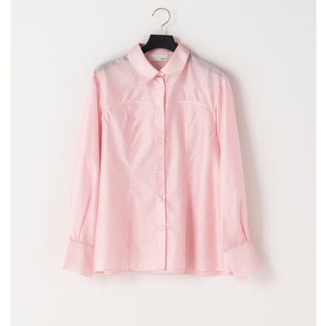 【Mewl】SHEER CURVY SHIRT[M264-18167]
