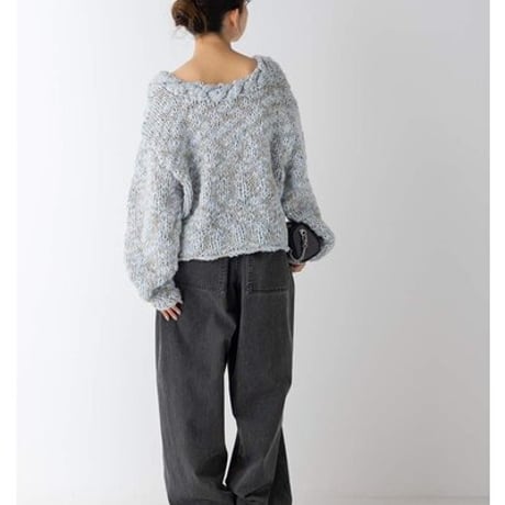 【YENN】[Y264-91130] HAND SLUB MIX PO