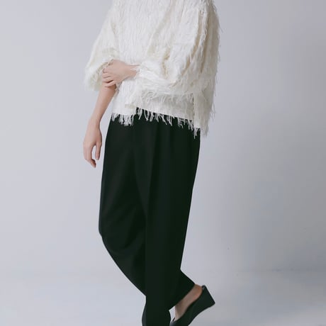 【CHIGNON】[1266-661NH] ｶｯﾄJQﾎﾞﾘｭｰﾑｽﾘｰﾌﾞBL