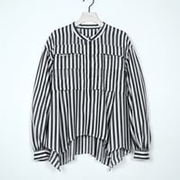 【CHIGNON】[1866-620MK] ｽﾄﾗｲﾌﾟｲﾚﾍﾑSH（ﾌﾞﾗｯｸﾜﾝｶﾗｰ）