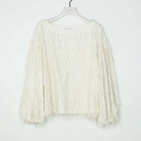【CHIGNON】[1266-661NH] ｶｯﾄJQﾎﾞﾘｭｰﾑｽﾘｰﾌﾞBL