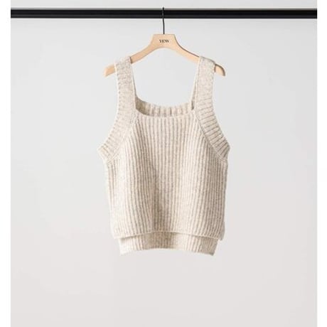 【YENN】[Y264-91131] CHUNKY KNIT VEST