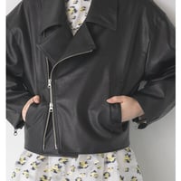 【Mewl】 RIDER JACKET（ブラック）[M264-48164]