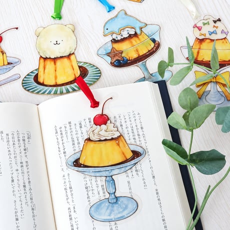 《選べる》プリンコレクション☆ブックマーカー