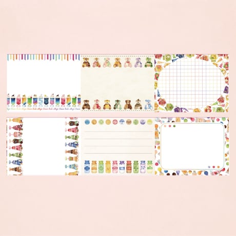 カラフルセレクション☆ロール付箋