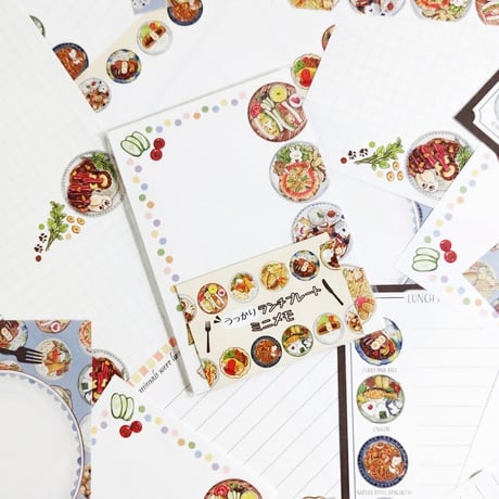 うっかりランチプレート☆ミニメモ