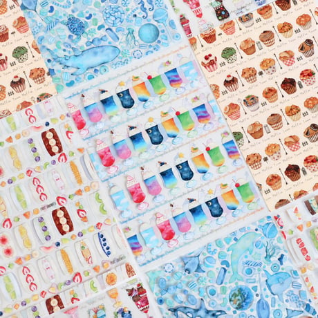 果物屋さんのフルーツサンド☆クリアファイル