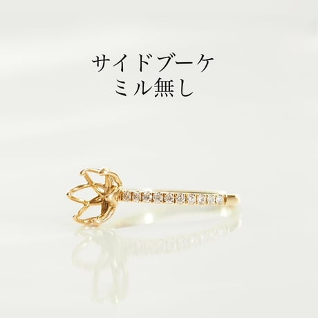 限定スペシャル価格　1.0ct    ハートダイヤ ブーケリング