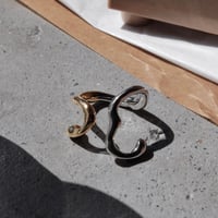 Frequency cuff ring (mix color)