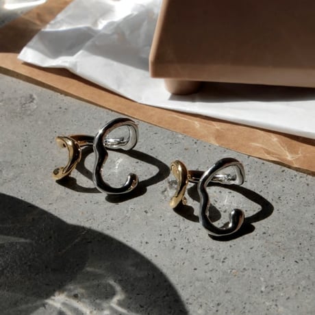 Frequency cuff ring (mix color)