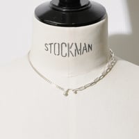 norme rawform arc necklace / SV925