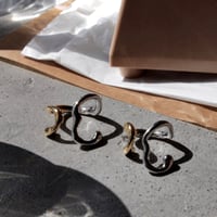 Frequency cuff pinky ring (mix color)